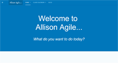 Desktop Screenshot of allisonagile.com