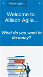 Mobile Screenshot of allisonagile.com